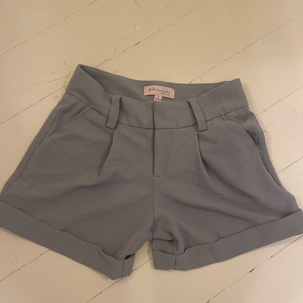 Philosophy | Gray | Shorts | 2